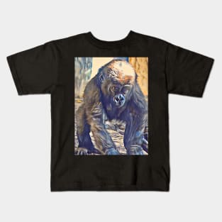 Baby Western Lowland Gorilla Kids T-Shirt